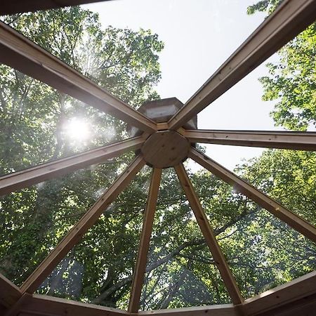 Romantic Treehouse With Hot Tub & Bbq Lodge Praze an Beeble Exteriér fotografie